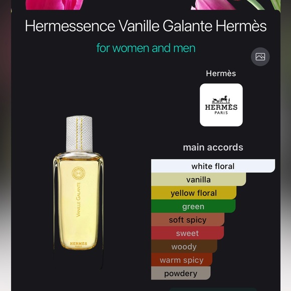 Hermes Vanille Galante Eau de Toilette Vial - Picture 3 of 3